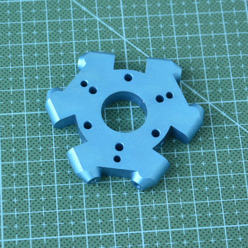 究其科技 3D打印机配件 Kossel末端执行器 铝制 鱼眼效应器 吊台