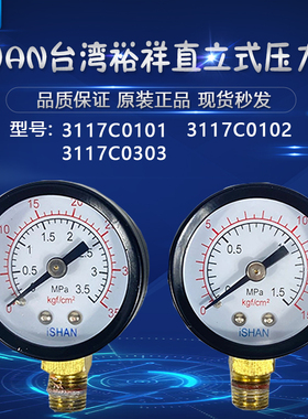 ISHAN裕祥YET-A2P2电动润滑泵3117C0101压力表B2P2油泵油压表C2P2