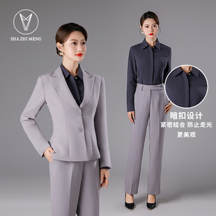 直筒裤行服九分裤西装裤招行新款长裤工作服西服裤子工装