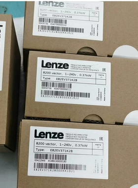 【工控数码】询价Lenze伦茨变频器 E82EV371K2B议价