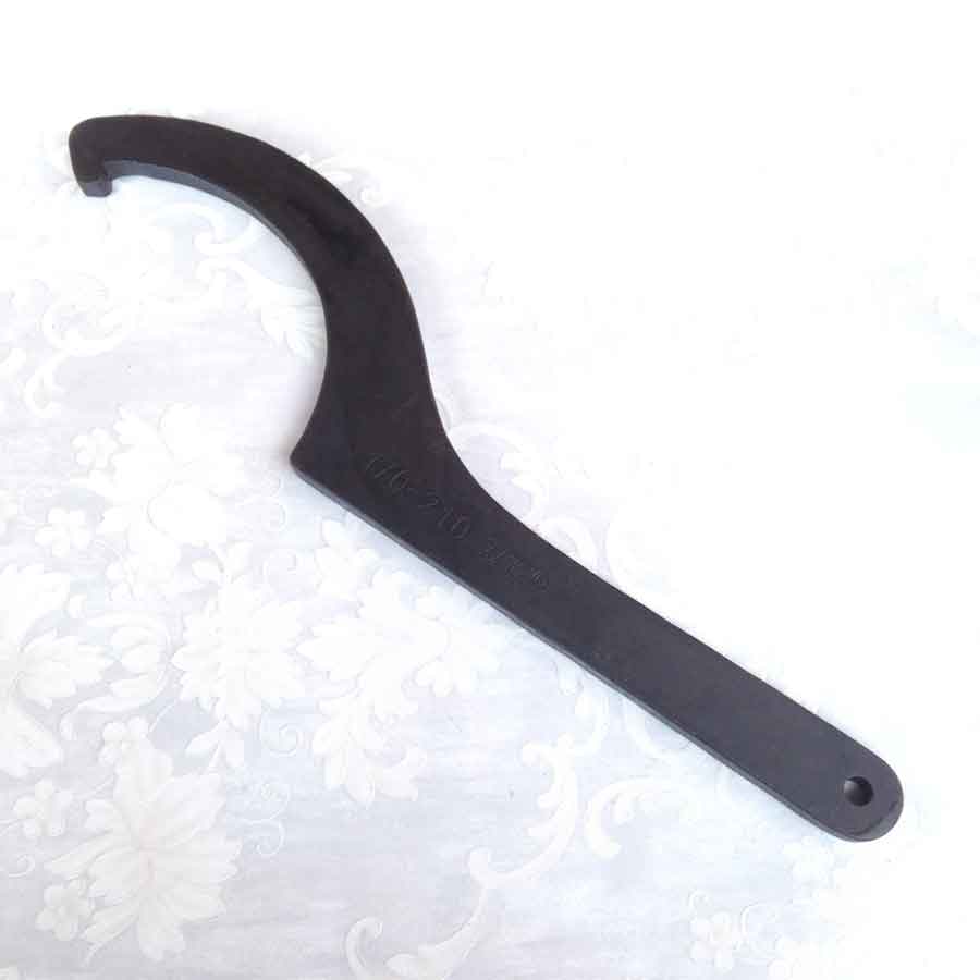 月牙扳手钩形园螺母侧面