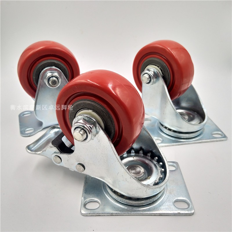 厂家直销寸聚氨酯脚轮万