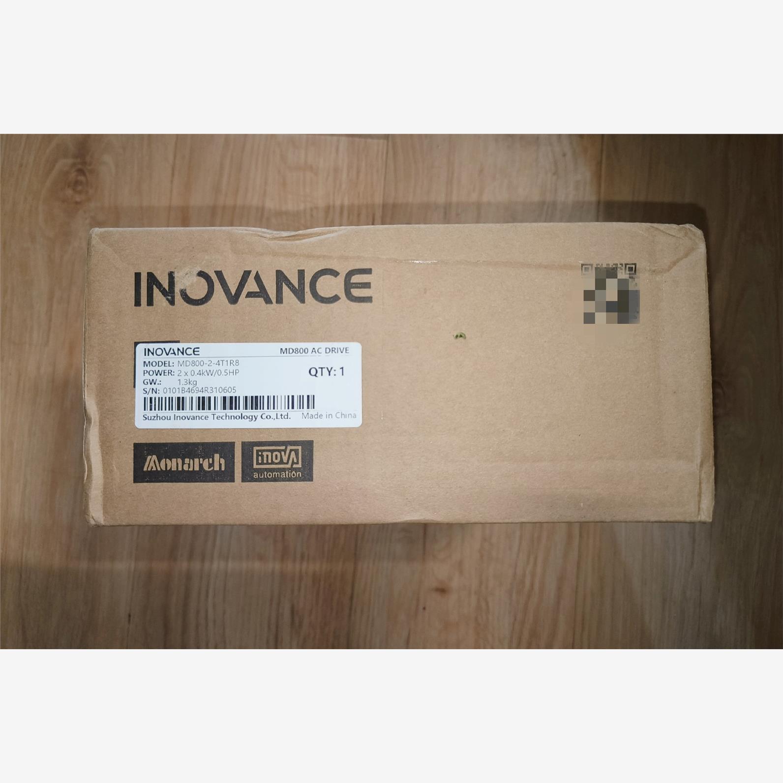 汇川变频器MD800-2-4TIR8,全新原装正品未拆封，盒