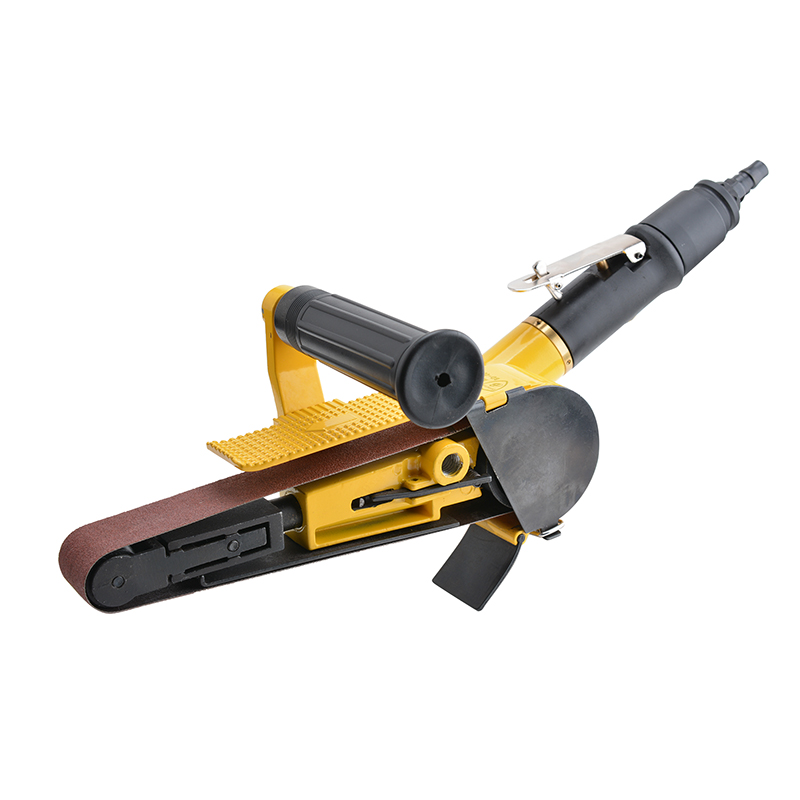 波盾气动砂带机环光形布