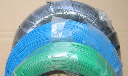 单芯铁电线 线外直径1mm 线内芯直径0.5mm