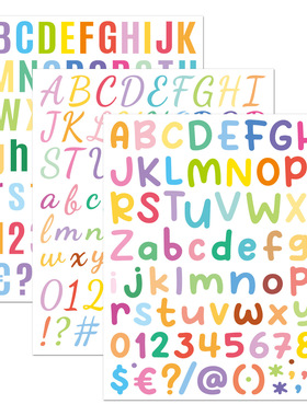 Emotions Alphabet Nursery Education Poster Kids Room Decor