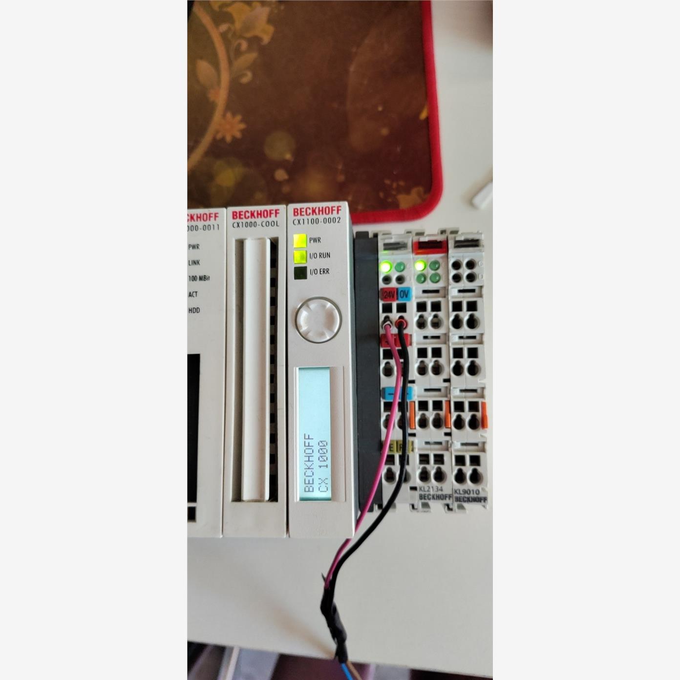 倍福拆机CX1000，成色不错带卡带电源，标价是整套价格议价