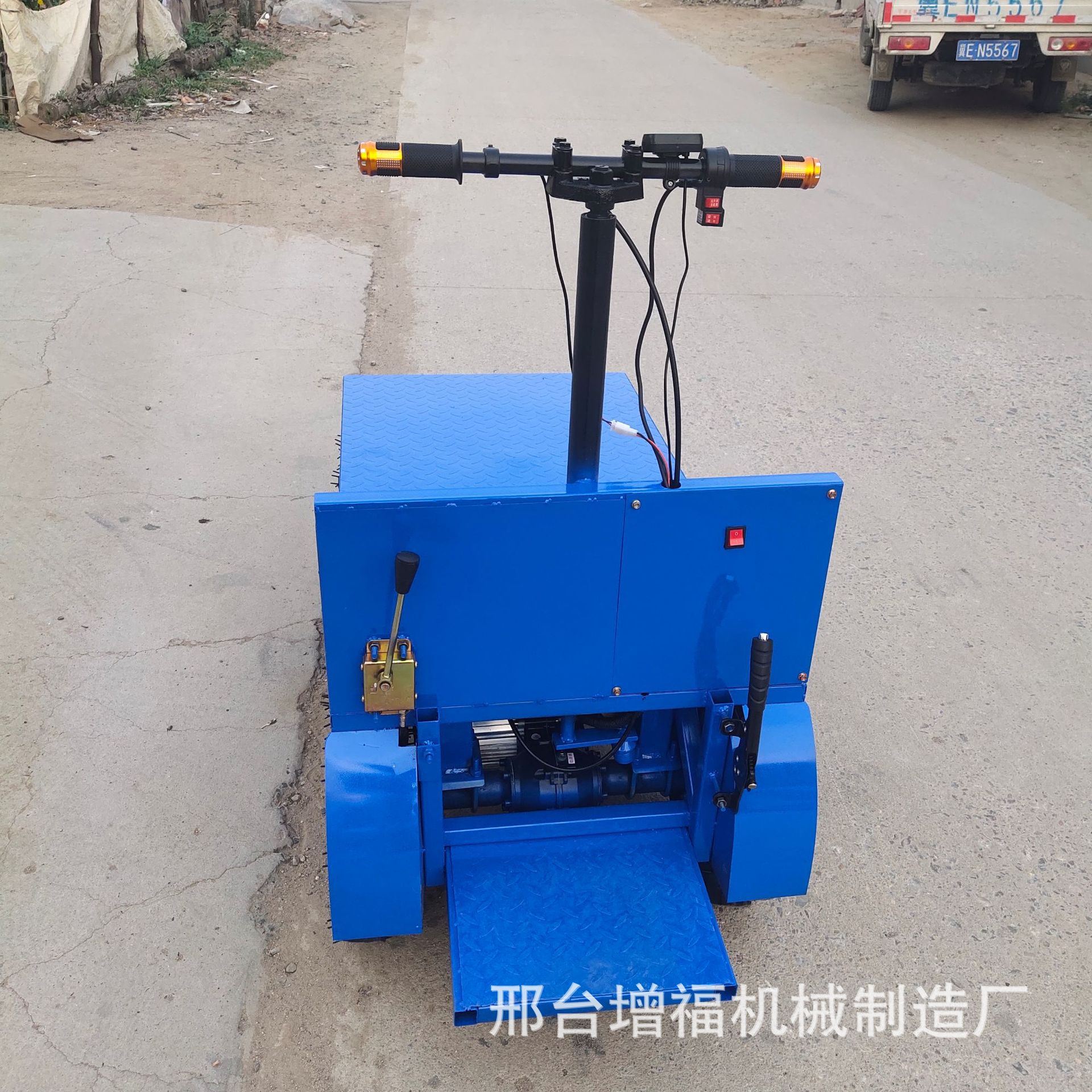 拖车 电动搬运车物流台车 电动平板车 平板手推车 手推台车