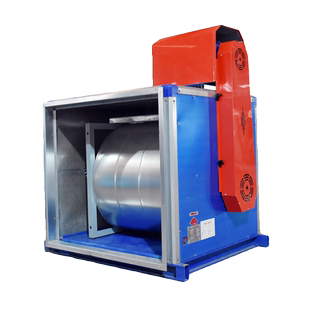 新款柜式离心风机箱外传子离心风机厨房排烟通风机HTFC消防排现货