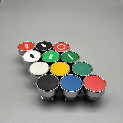 平头金属复位按钮开关部