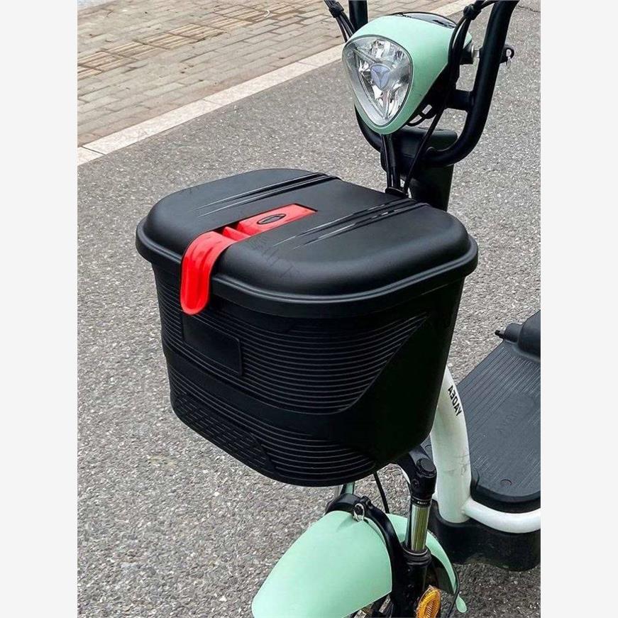 电动车前置物箱台铃雅迪通用新日新国标爱玛小牛防水电瓶车置物箱