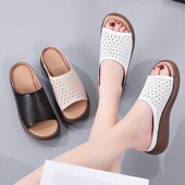 beach Summer Shoes For wedge sandal Slippers Women Footwear