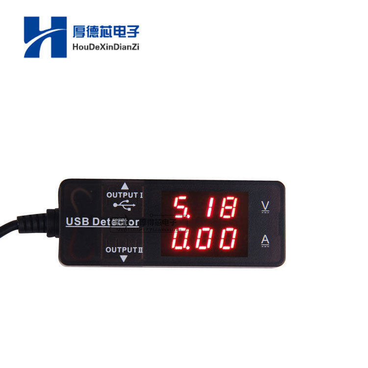 LED数码USB充电电压医生流速仪测试仪功率检测器 红红,畜牧/养殖物资,赶猪器,淘宝优惠券,粉丝福利购,淘宝优惠卷