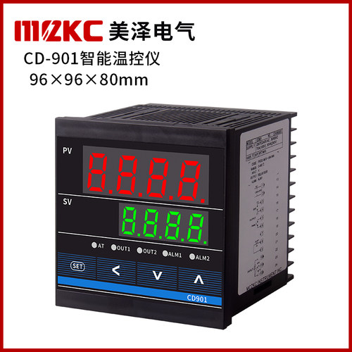 美泽电气CD901FK02-M*AN-NN温控器PID数显温控仪表温度控制器短款