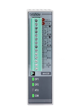 台松TESHOW 温控模块MA01B MA02B智能PID控制模块温度带RS485通讯