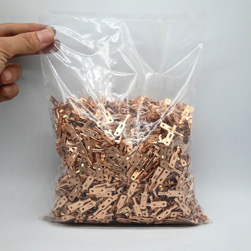 四方插簧片连接器车用端