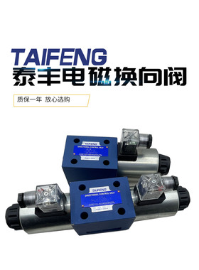 4WE10D/10E/10J/10H-50/AG24NZ5L/AW220NZ4山东泰丰TAIFENG电磁阀
