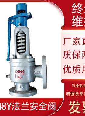 A48Y新款-16c25C40C64C铸钢法兰弹簧式安全阀Dn32 40 50 65 100