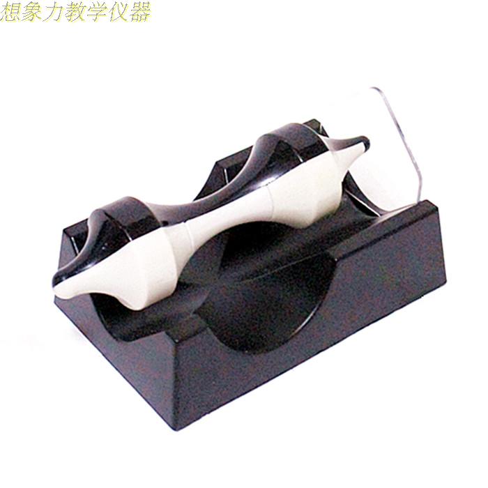 黑白磁悬浮演示器陀螺角