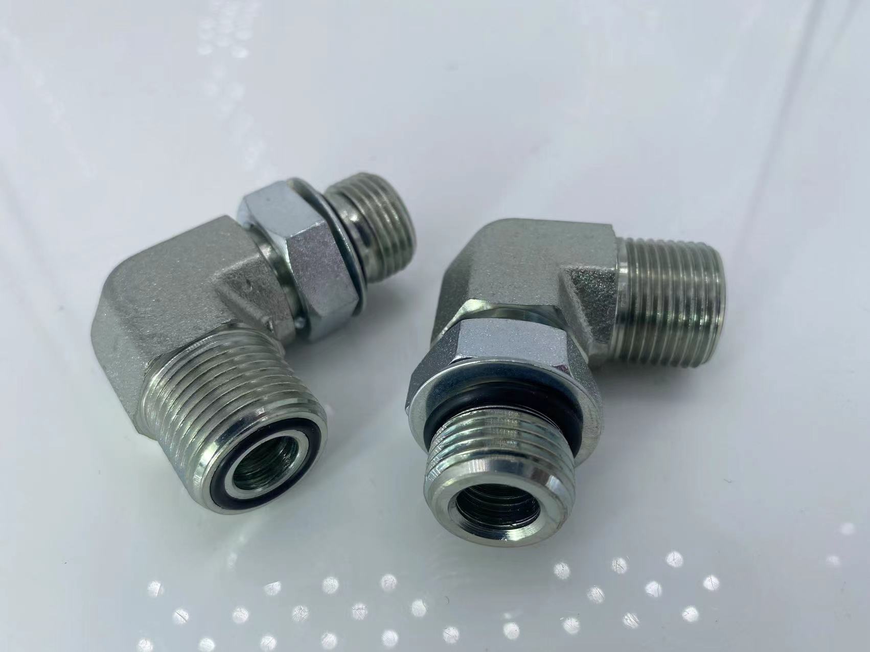 1FG9-OG接头液压美制平面转英制可调直角接头90度ORFS英制G螺纹