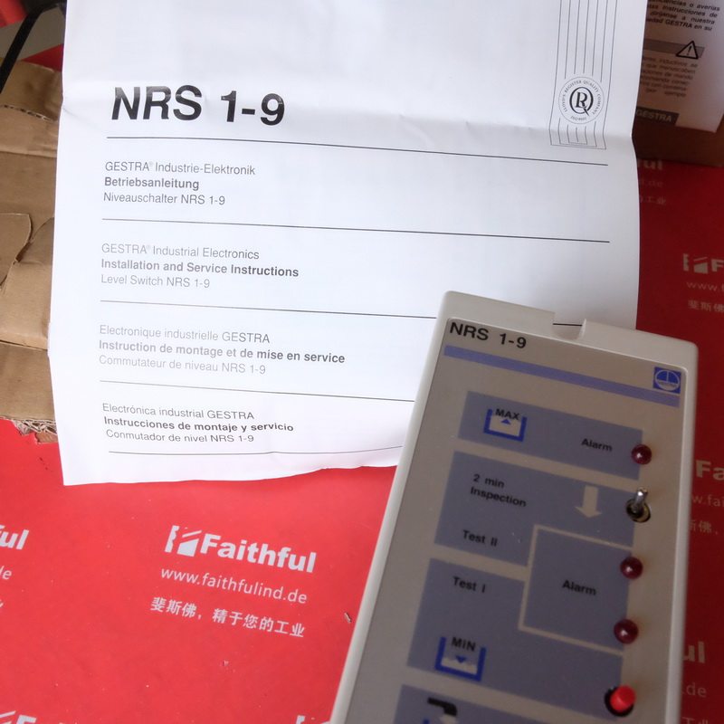 议价GESTRA NRS 1-9 杰斯特拉液位控制模块 NRS 1-9B - 实物图