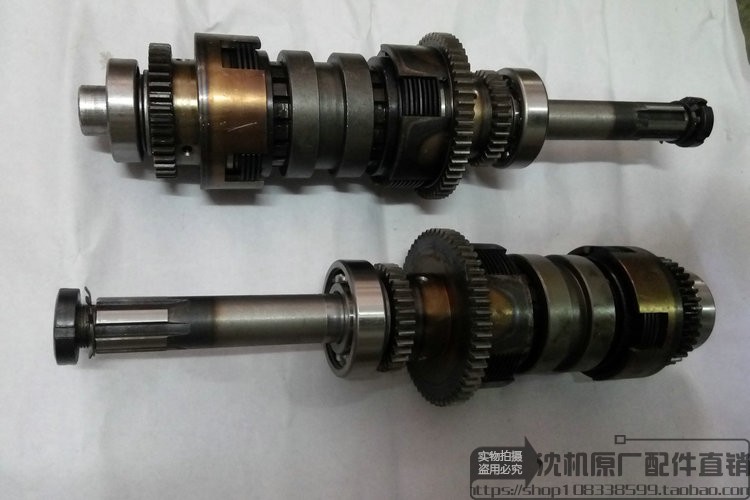 沈阳机床车床CA6136  反正车轴 离合器轴总成 摩擦轴 I轴总成