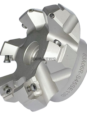 SE45刀盘 SEMT13T3刀片45度63A 80A 80B 100B面铣刀盘坡口机铣