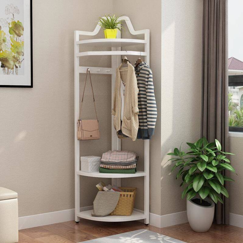 转角衣帽架落地家用简易卧室简约现代美容院挂衣架墙角三角衣架子,农用物资,苗木固定器/支撑器,淘宝优惠券,粉丝福利购,淘宝优惠卷