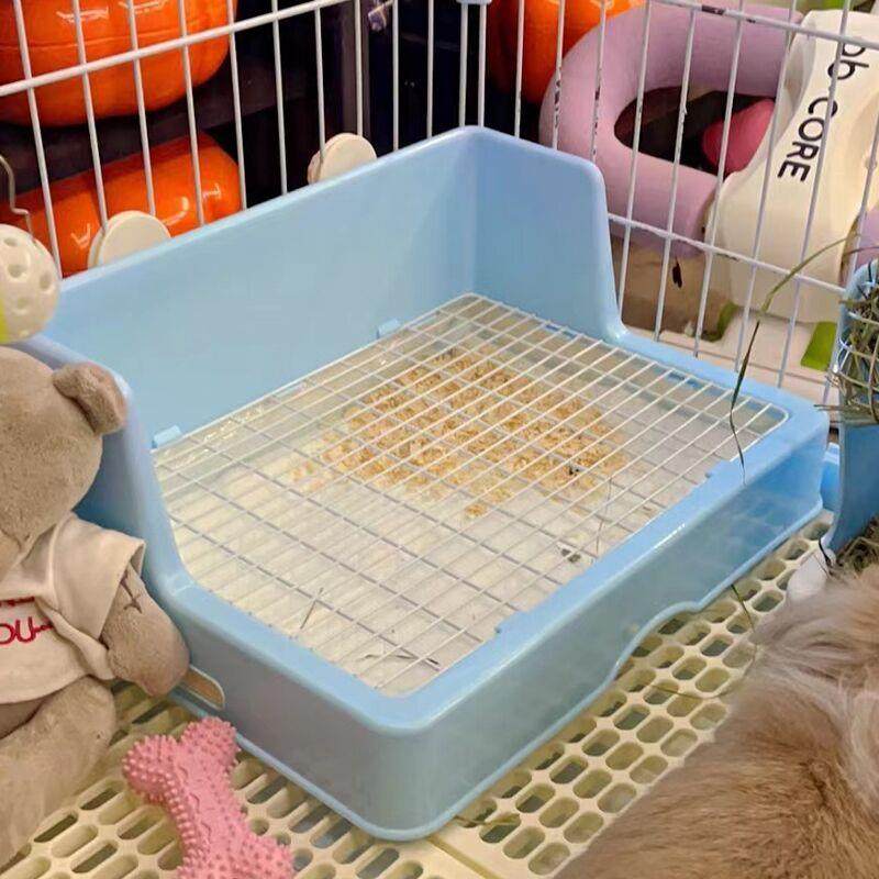 铁网超大号兔子厕所宠物安哥拉特大防掀屎尿盆便盆加高双层,电动车/配件/交通工具,电动车锁,淘宝优惠券,粉丝福利购,淘宝优惠卷