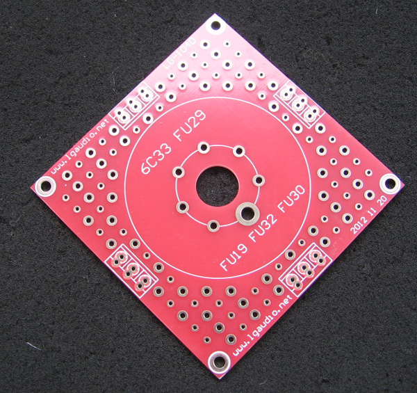 电子管通用万能板脚座菽