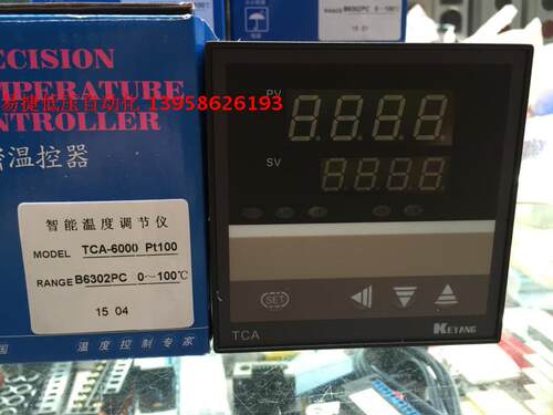 KEYANG科洋 TCA-6000 TCA-6302PC TCA-B6302PC PT100 智能温控仪
