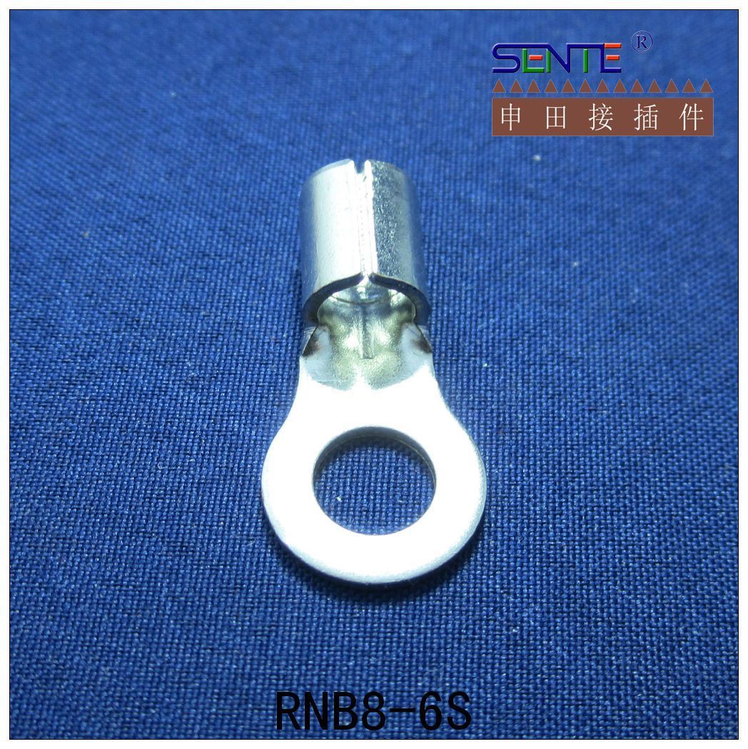RNB8-12  冷压裸端头  紫铜镀锡材质 500只装