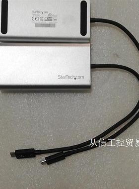 美国进口雷电3转2个HDMI 4k xps thinkp