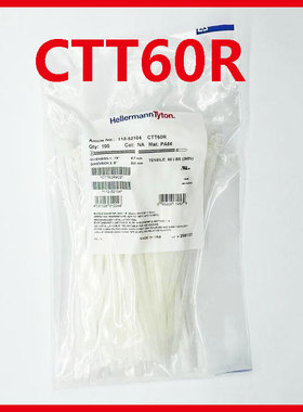 海尔曼太通扎带CTT60R尼龙扎带112-52104