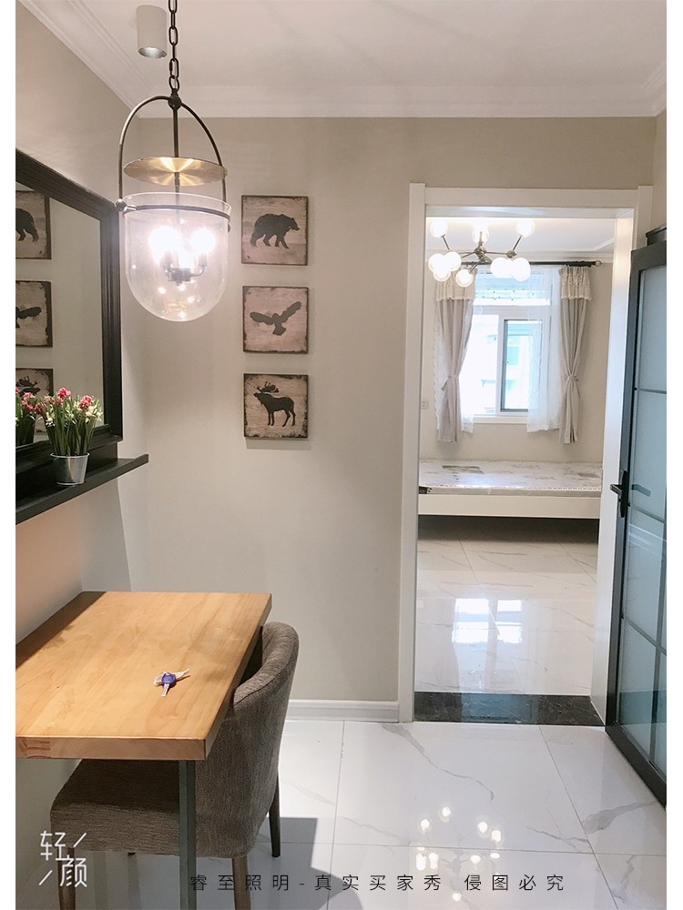 后现代吊灯美式乡村轻奢复古工业风咖啡厅卧室过道床头餐厅灯具,家装灯饰光源,酒店/宴会厅/餐饮吊灯,淘宝优惠券,粉丝福利购,淘宝优惠卷