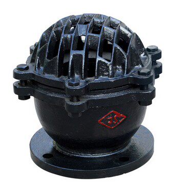 5升降式底阀 铸铁水泵法兰底阀 井底阀吸水阀单向阀 底阀