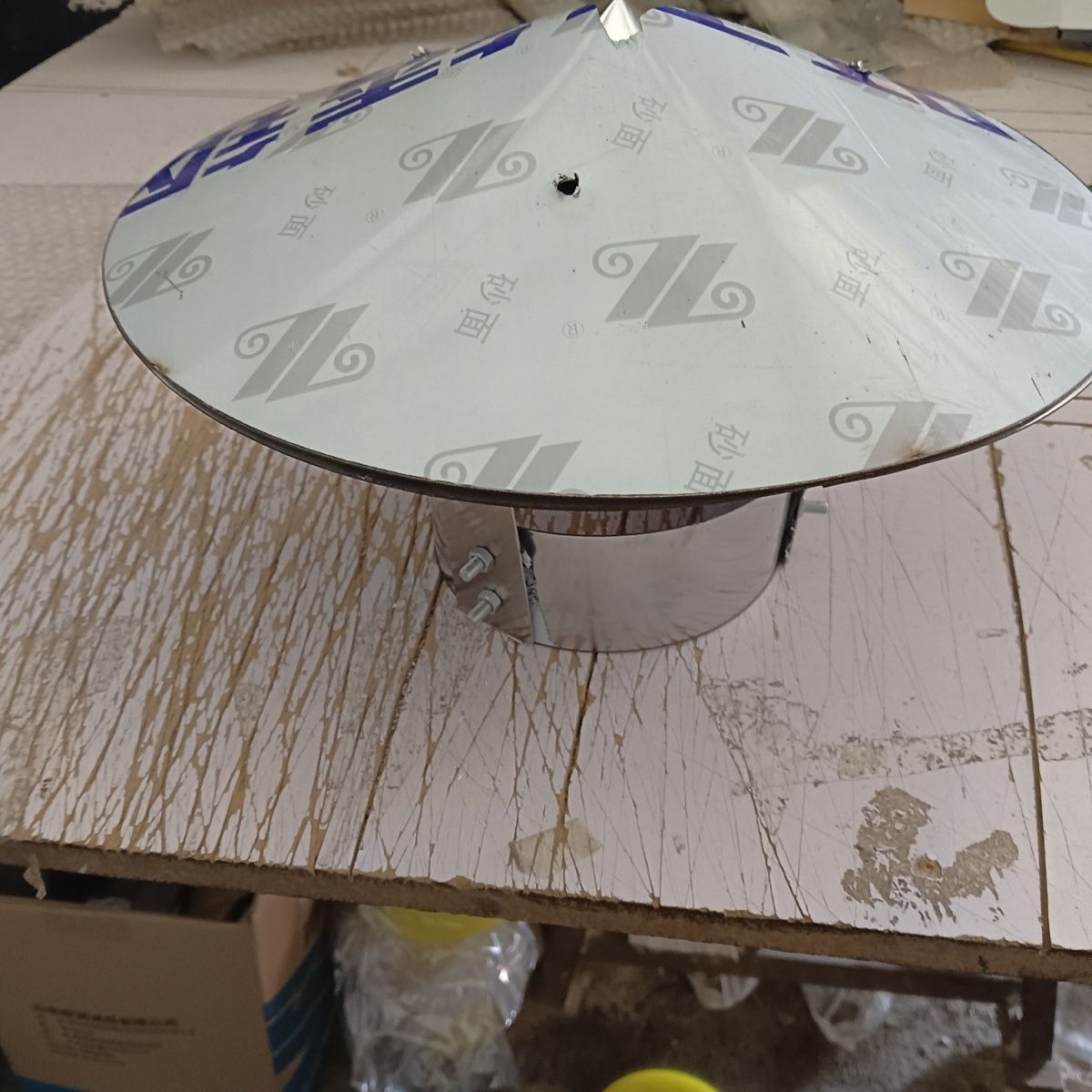 农村烟筒镀锌铁皮防雨帽防火罩pvc雨水管排气管环保烟筒圆形通用