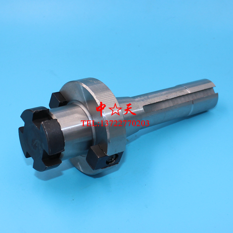 可转位面铣刀盘吊杆柄孔