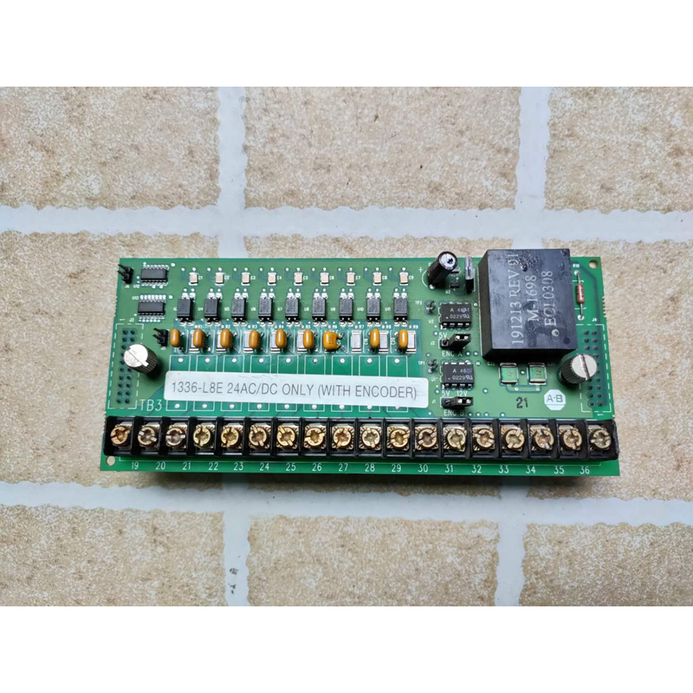 询价AB变频器配件板端子板 1336-L8E 24AC/DC 实物拍摄议价