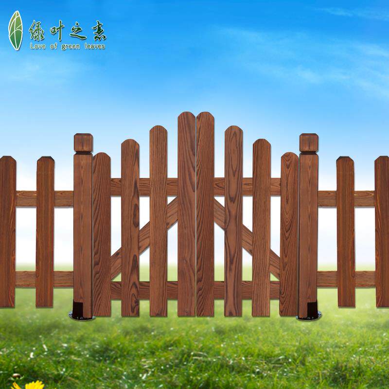 花园木门碳化防腐栅栏围