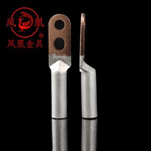 凤凰国标A级双孔铜铝接头DTL-50MM2（SY）铜鼻子 双眼接线端子