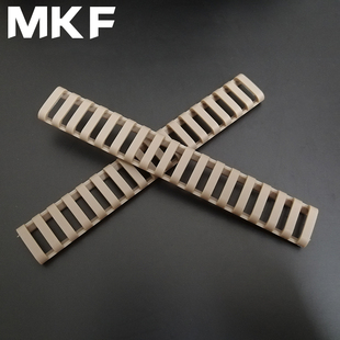 MKF J8J9导轨软胶护木条橡胶条MK18包裹护木片喔套 HK416