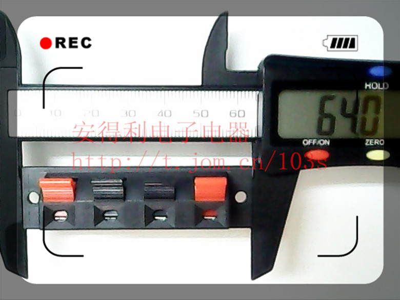 优质音箱接线座四联弹簧