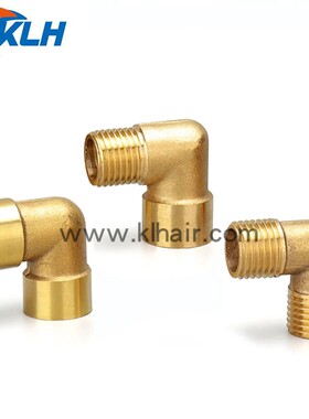 90度铜弯头 KNL内外弯头、KNV内丝弯头、KWV外丝弯头1/2/3/4/6分