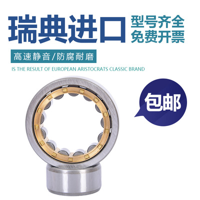 瑞典进口圆柱滚子轴承NU202 203 204 205 206 207 208 209 210EM