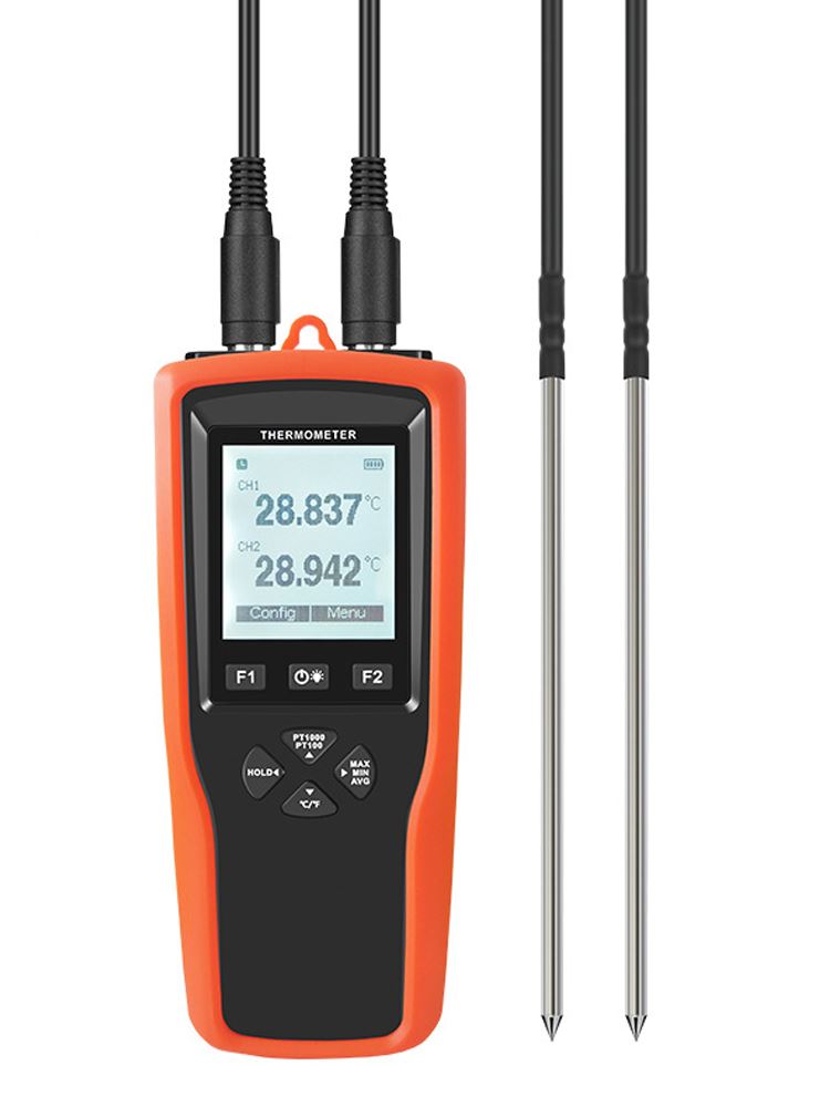 高精度双通道铂电阻数字