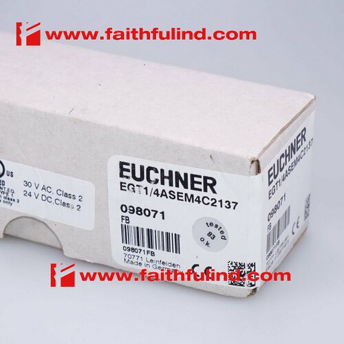 议价Euchner 098071 安士能安全开关 EGT1/4ASEM4C2137