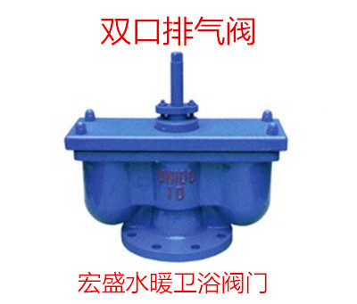 法兰双口排气阀自动快速