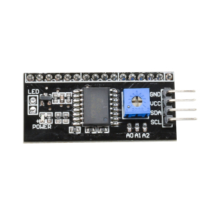 IIC/I2C/接口 LCD1602转接板 PCF8574 扩展板函数库LCD2004转接版