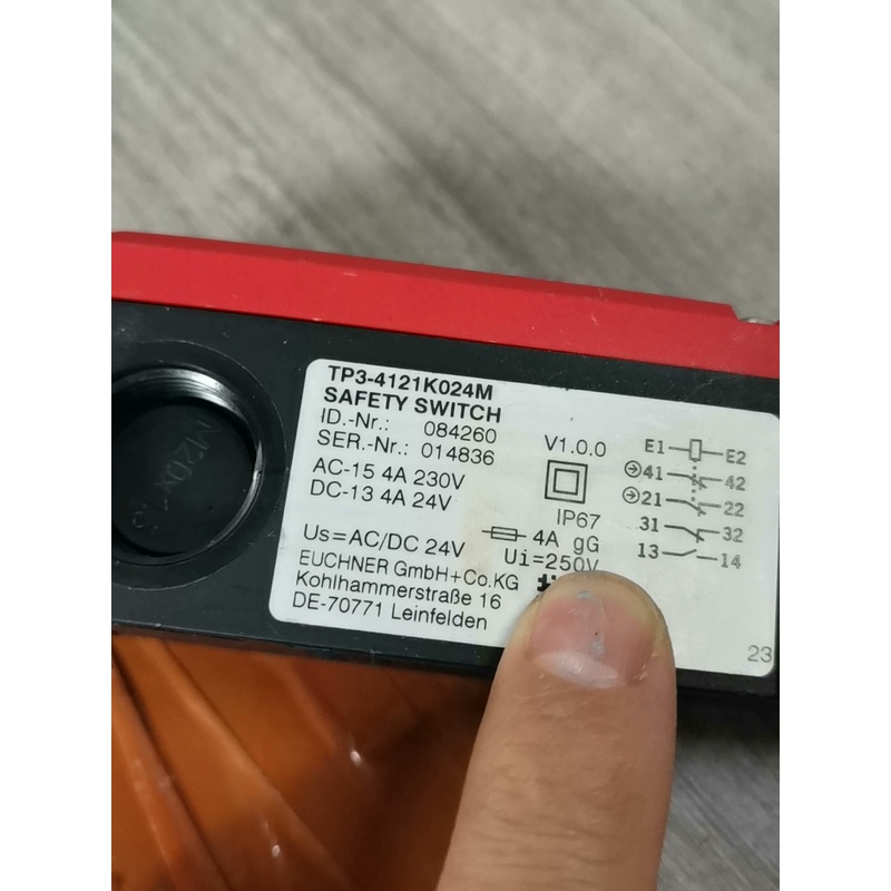 询价议价安士能EUCHNER 安全门开关TP3-4121K024M议价